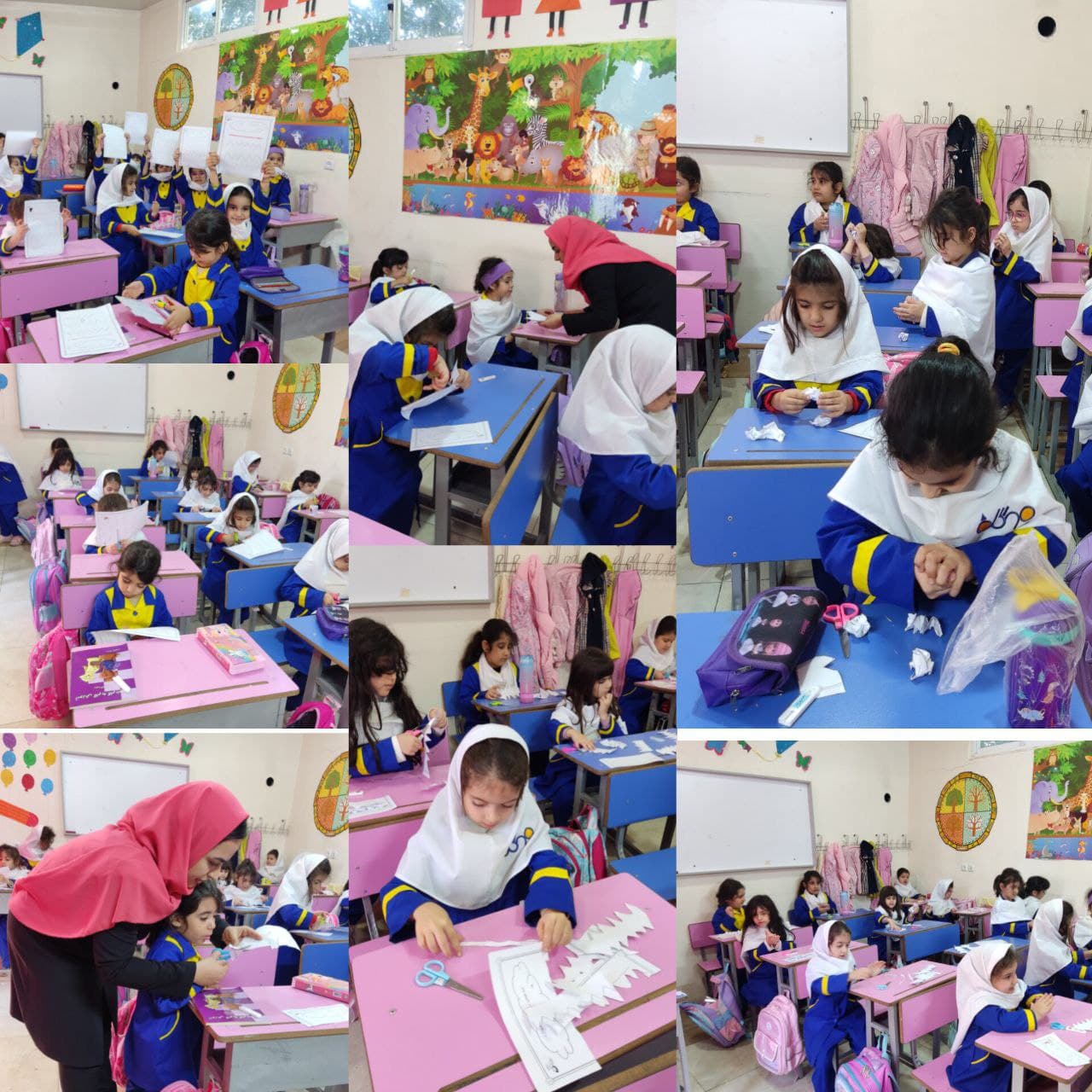 موضوع:برش و مچاله کاغذ