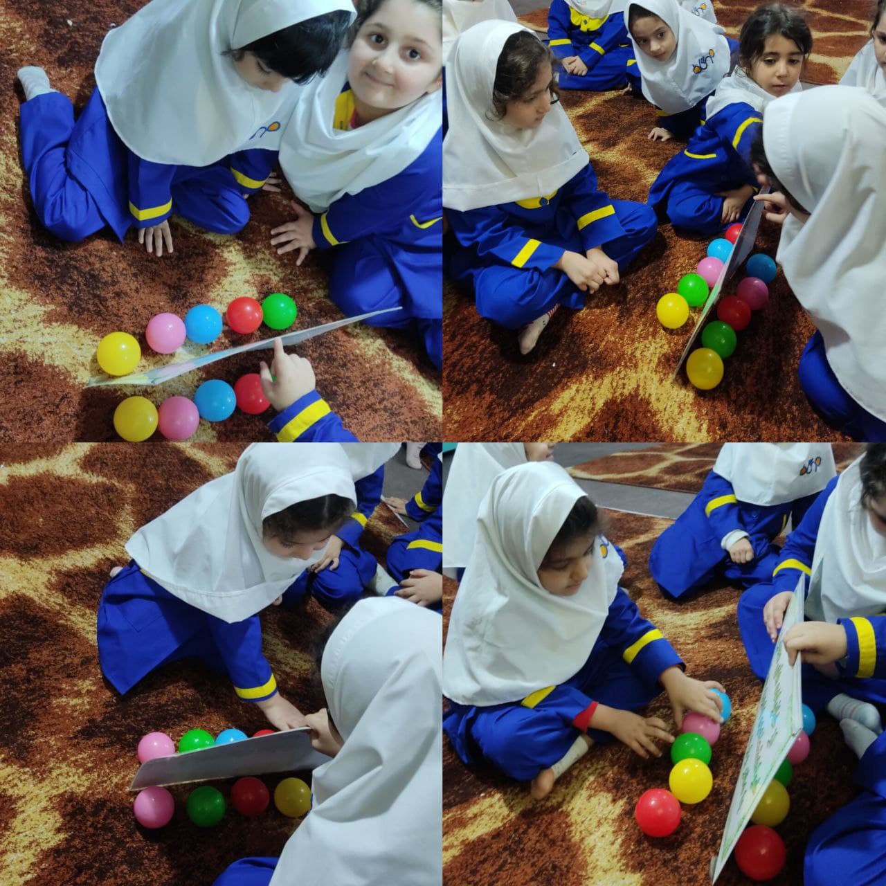 موضوع:بازی با توپ های رنگی